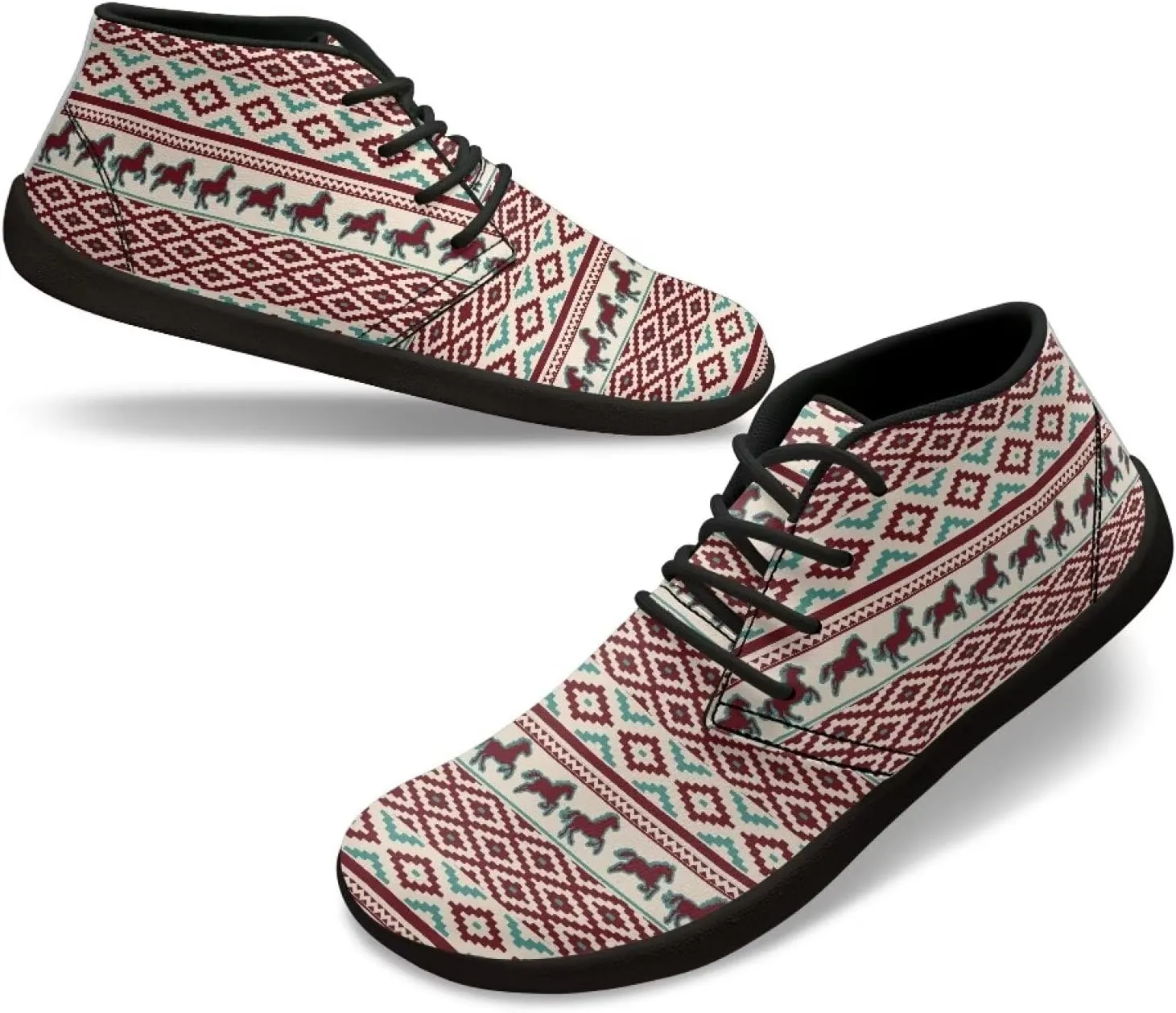 Men's Wide Toe Box Low-top Barefoot Shoes Minimalist Casual Sneakers Fashion Breathable Comfort Spacious Low Top Gym Shoe for Travel US 5-14 Black Sole