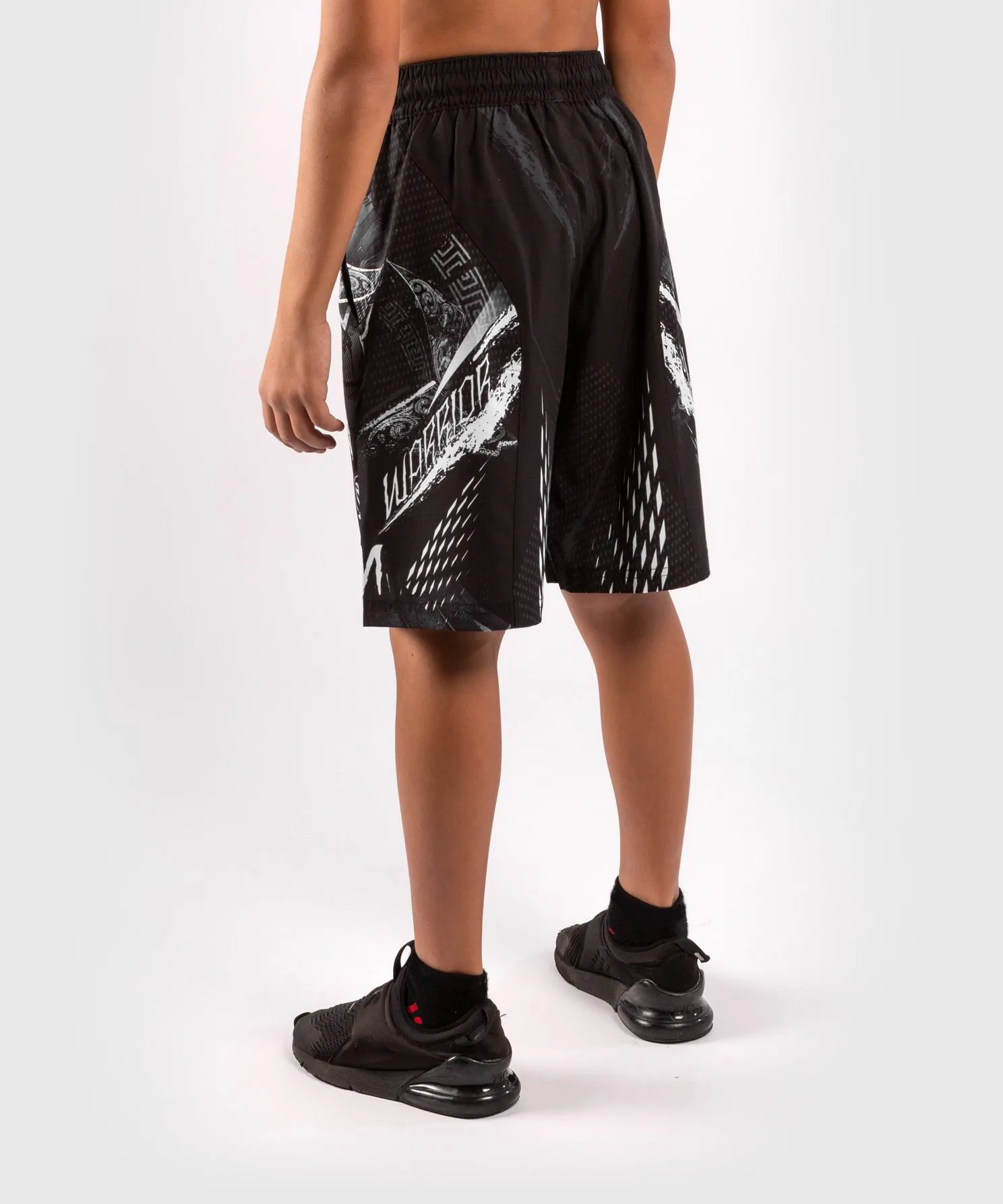MMA Shorts - til brn - Venum - 'GLDTR 4.0' - Sort-Hvid