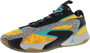 Nike Luka 2 "The Pitch Basketball Shoes (FQ9044-800, Laser Orange/Black/Light Orewood Brown/Hyper Jade)