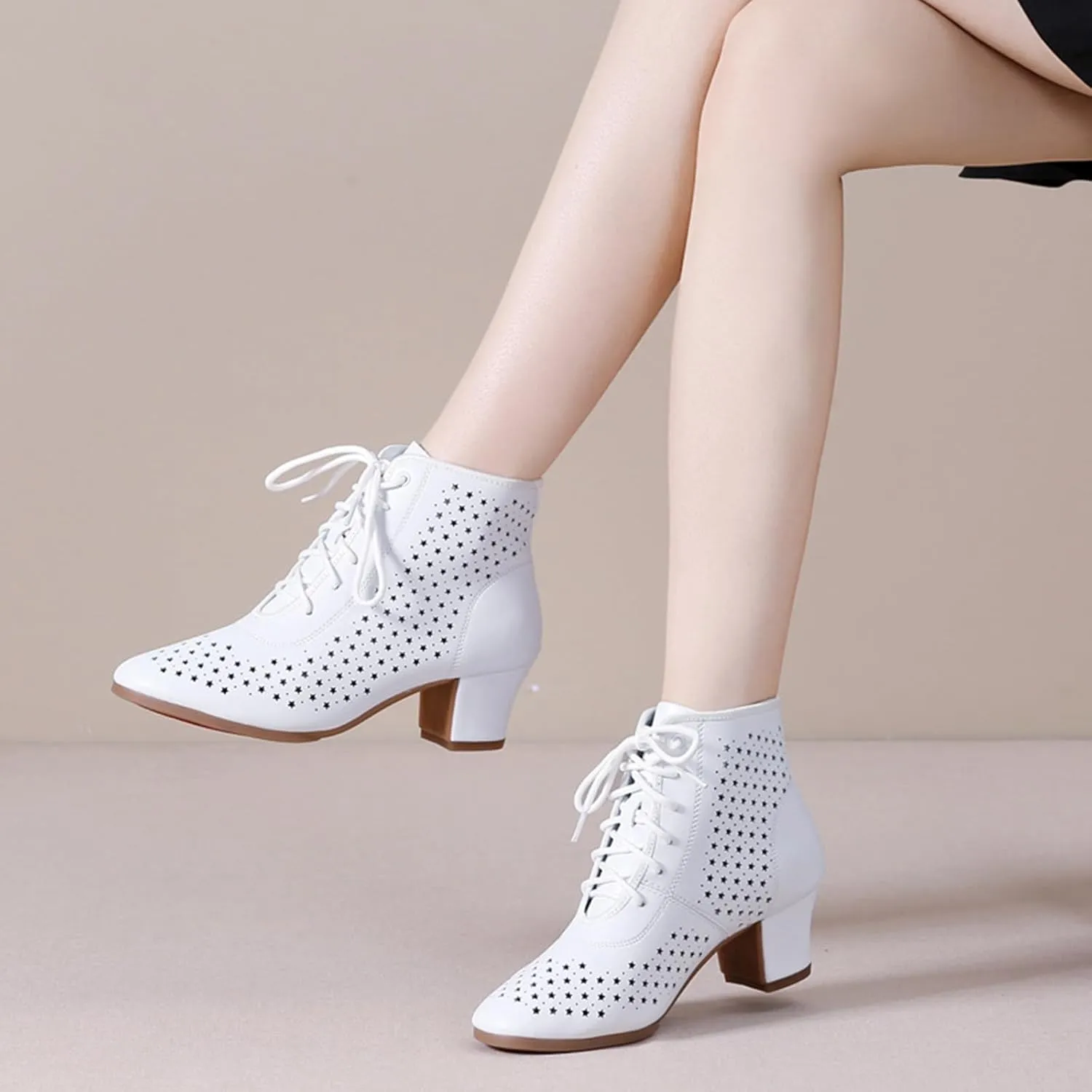 ONAIC Dance Shoes for Womens Latin Salsa Dancing Shoes Beginner Ballroom Dancing Shoes