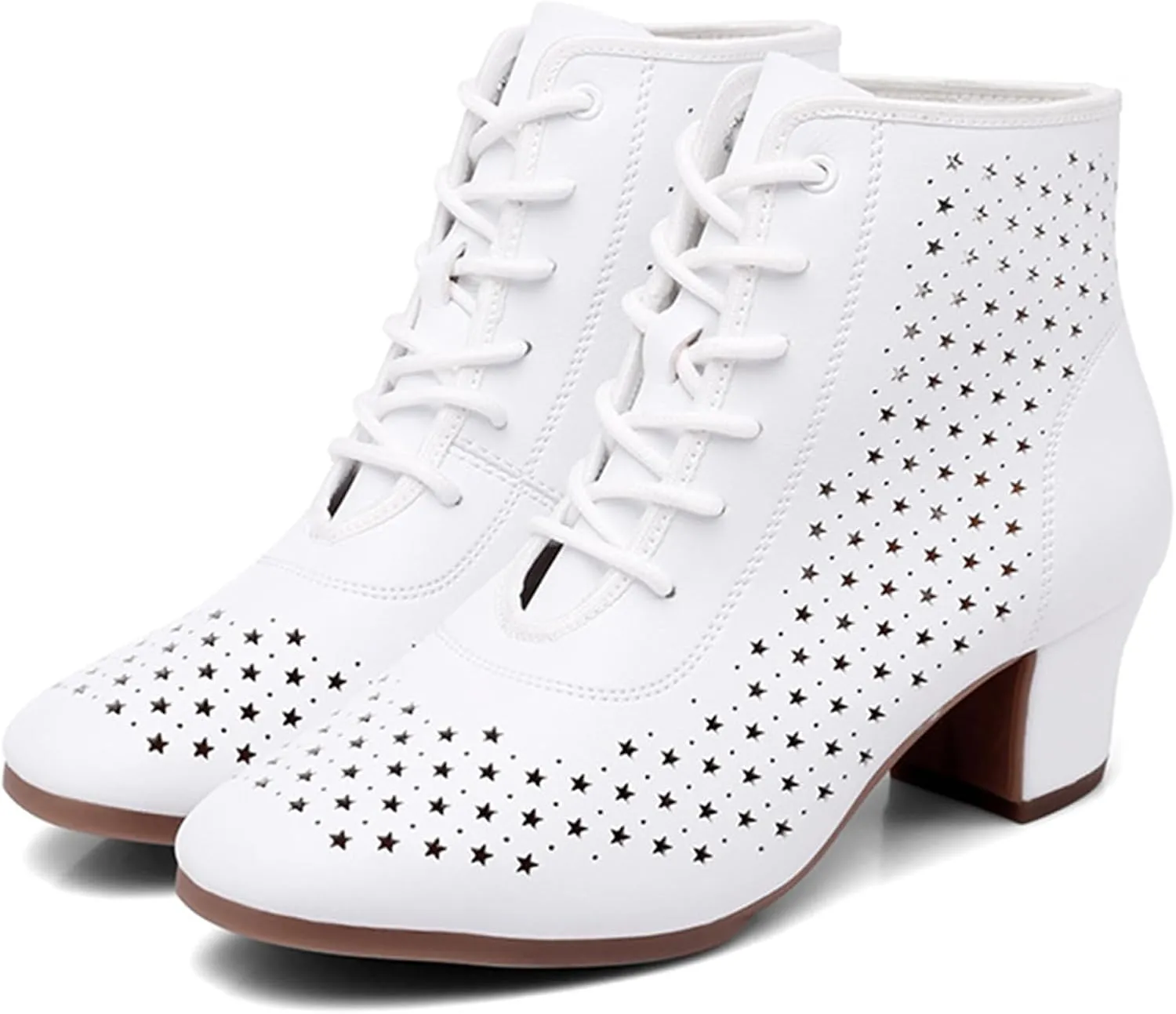 ONAIC Dance Shoes for Womens Latin Salsa Dancing Shoes Beginner Ballroom Dancing Shoes