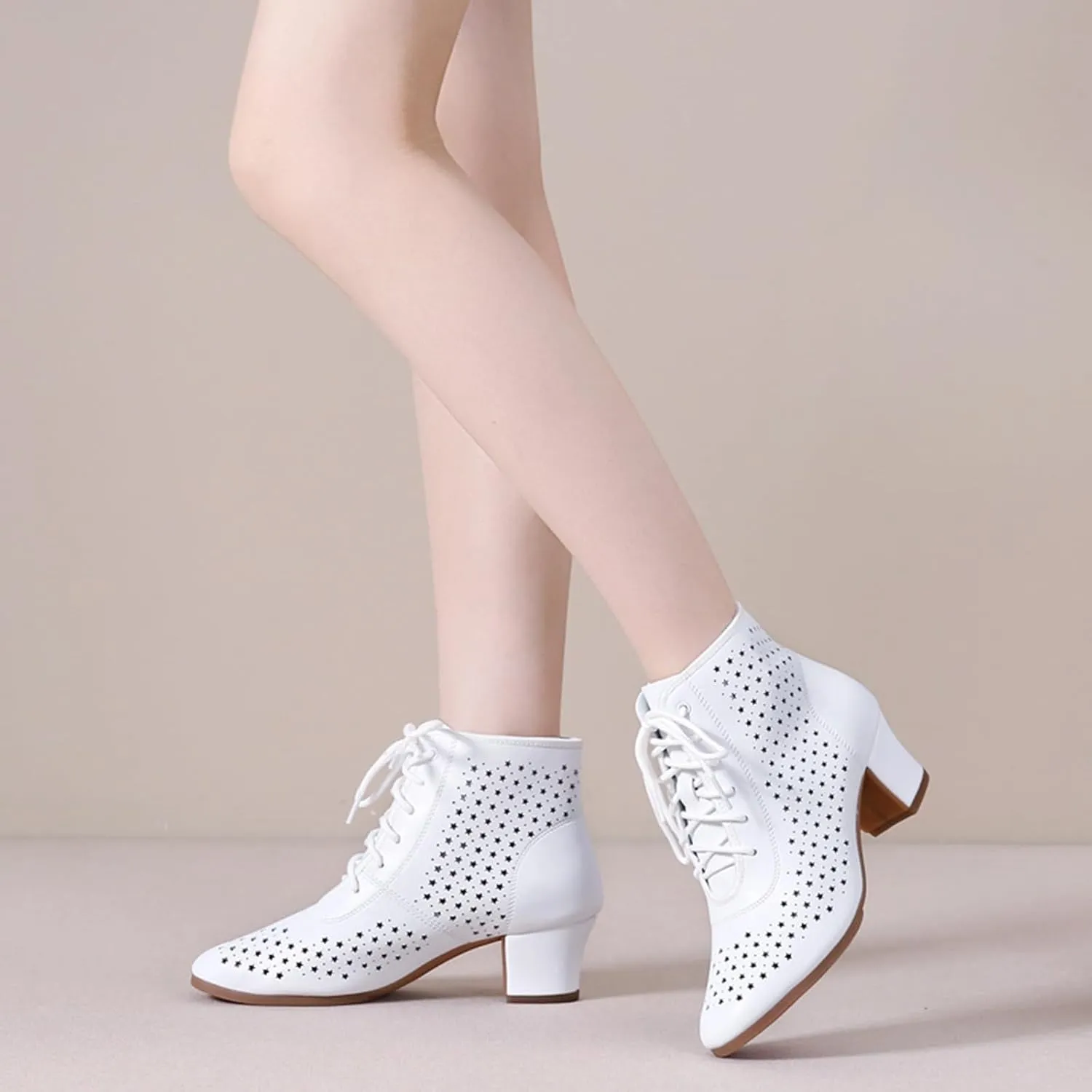 ONAIC Dance Shoes for Womens Latin Salsa Dancing Shoes Beginner Ballroom Dancing Shoes