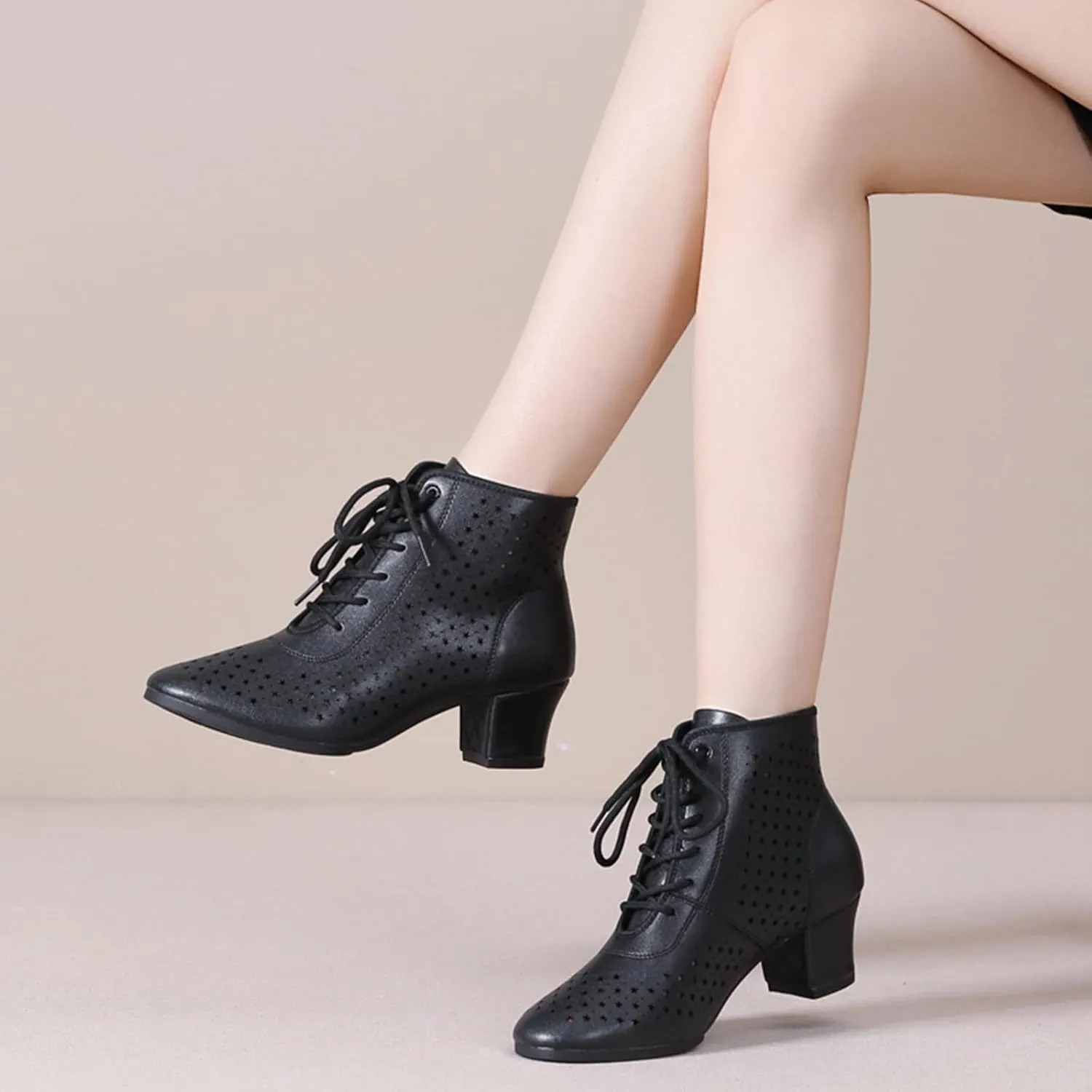 ONAIC Dance Shoes for Womens Latin Salsa Dancing Shoes Beginner Ballroom Dancing Shoes