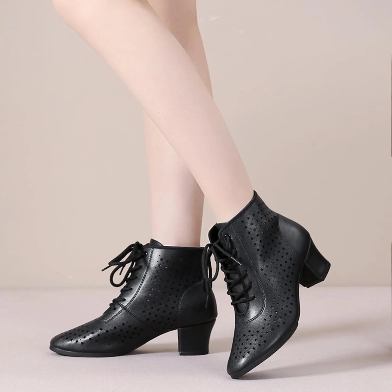 ONAIC Dance Shoes for Womens Latin Salsa Dancing Shoes Beginner Ballroom Dancing Shoes