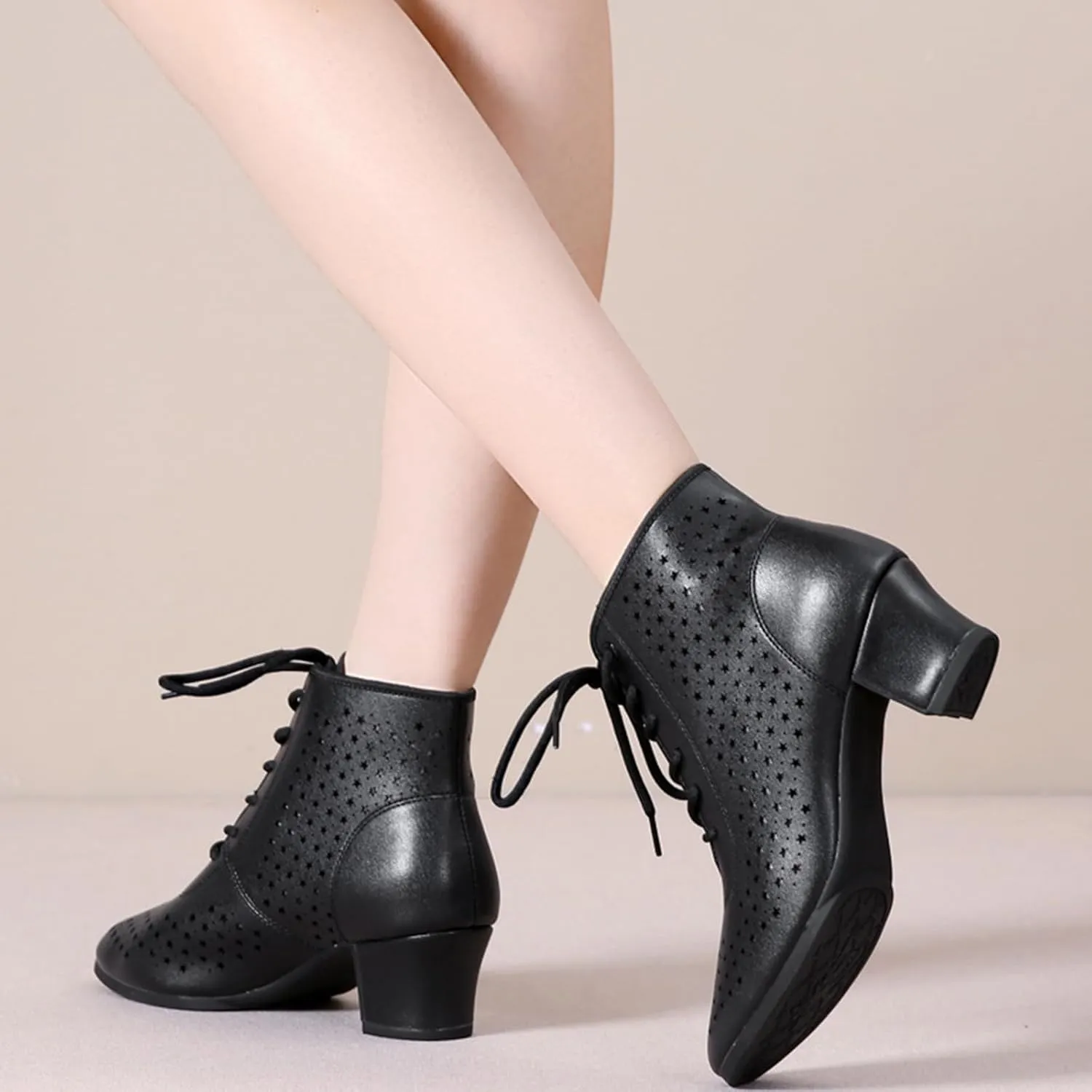 ONAIC Dance Shoes for Womens Latin Salsa Dancing Shoes Beginner Ballroom Dancing Shoes