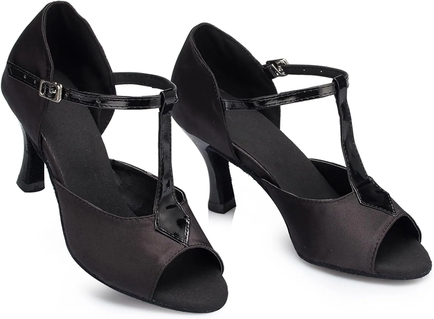 Open Toe Dance Shoes for Women's Ballroom Party Bridal Wedding Performence Dance Sandals