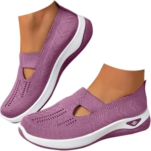 Orthopedic Shoes for Women with Arch Support Walking Shoes Comfortable Non-Slip Sneakers Slip On Wide Width Shoes