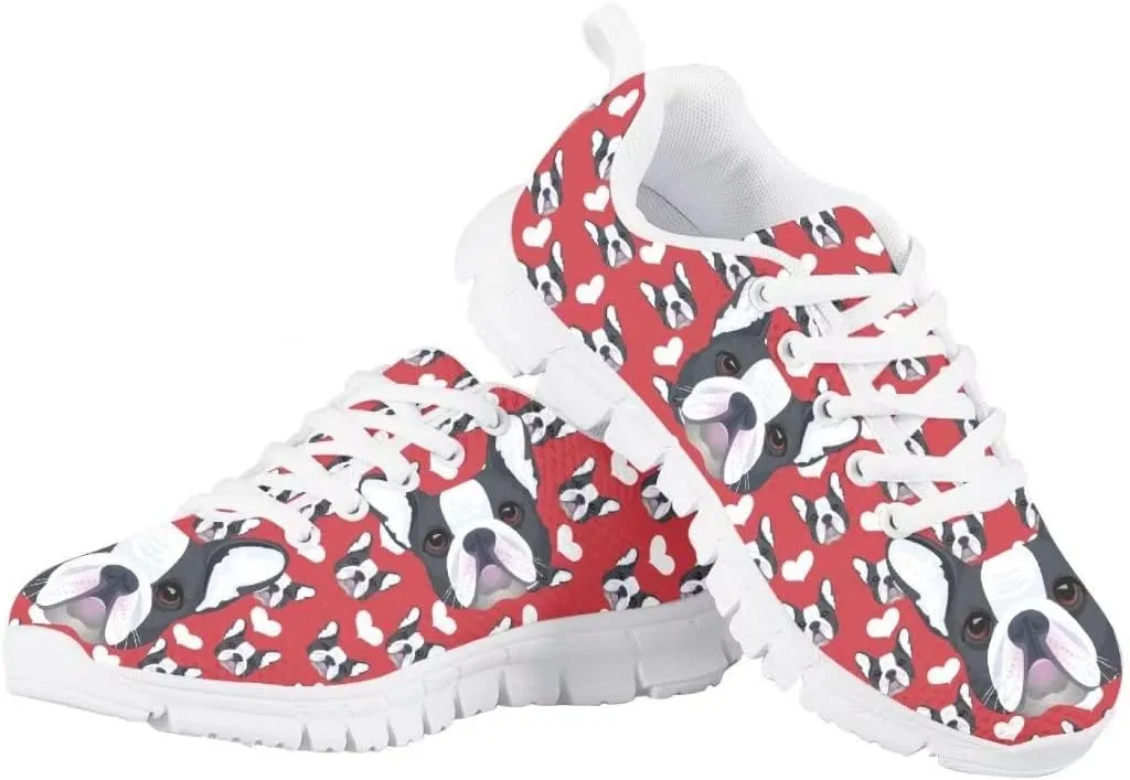 PinUp Angel Girl Running Shoes Lightweight Tennis Shoes Non Slip Workout Shoes Breathable Mesh Walking Sneakers