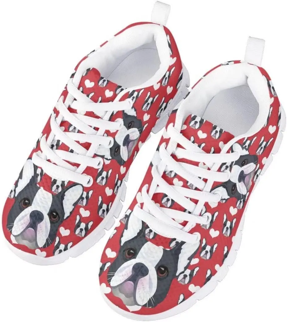 PinUp Angel Girl Running Shoes Lightweight Tennis Shoes Non Slip Workout Shoes Breathable Mesh Walking Sneakers