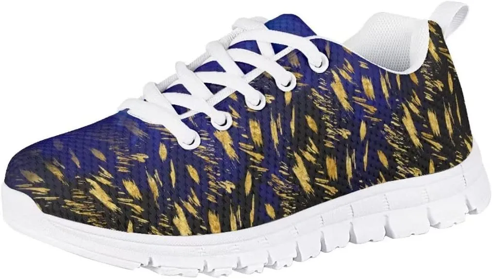 PinUp Angel Girl Running Shoes Lightweight Tennis Shoes Non Slip Workout Shoes Breathable Mesh Walking Sneakers