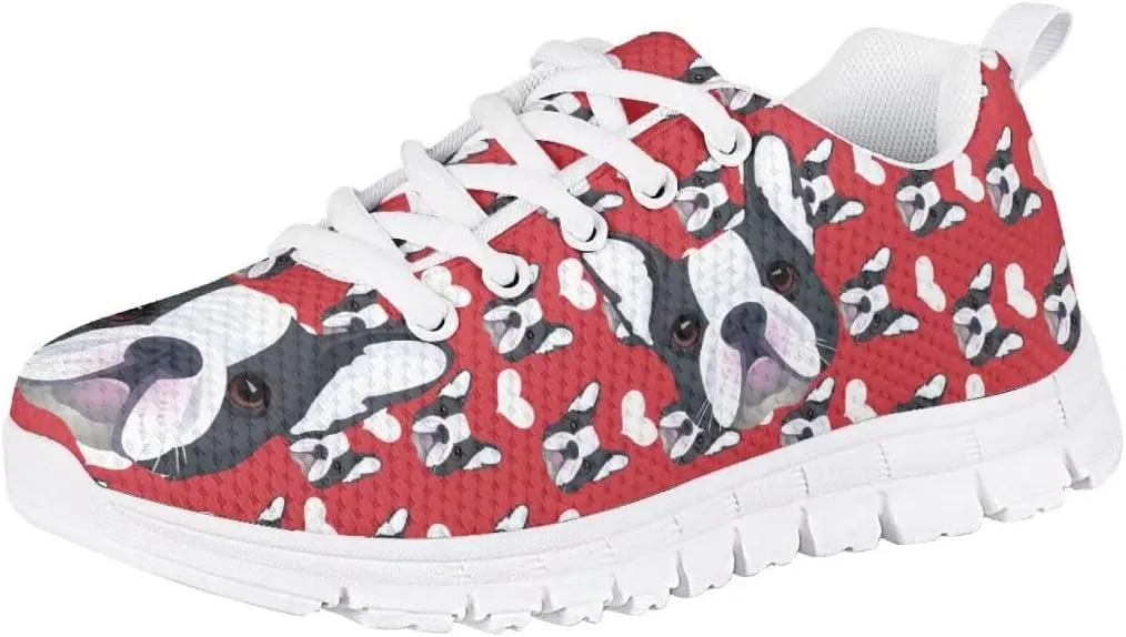 PinUp Angel Girl Running Shoes Lightweight Tennis Shoes Non Slip Workout Shoes Breathable Mesh Walking Sneakers