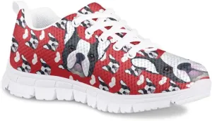 PinUp Angel Girl Running Shoes Lightweight Tennis Shoes Non Slip Workout Shoes Breathable Mesh Walking Sneakers