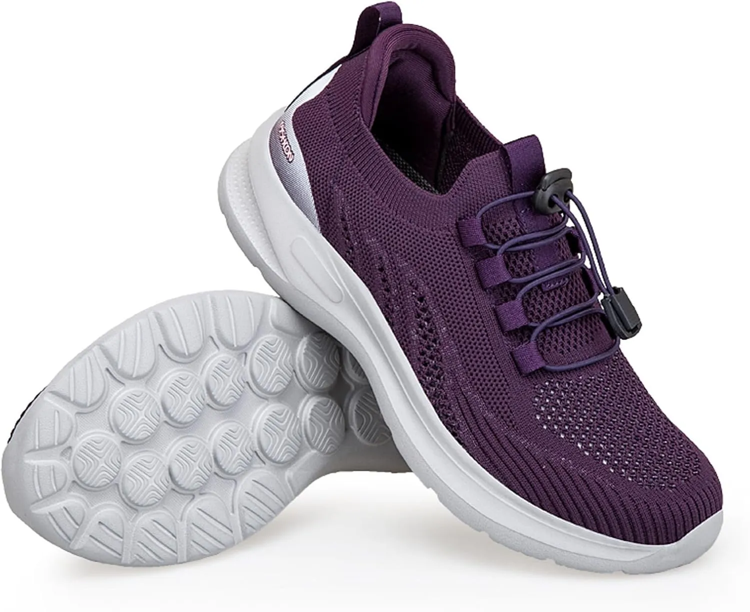 Plantar Fasciitis Shoes Women Non Slip Women's Hiking Shoes Wide Toe Box Walking Shoes Women Arch Support Slip On Sneakers Wide Toe Box Gym Shoes Women Black Comfy Shoes Women Work