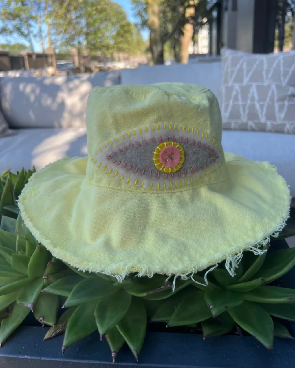 Romibasha evil eye bucket hats