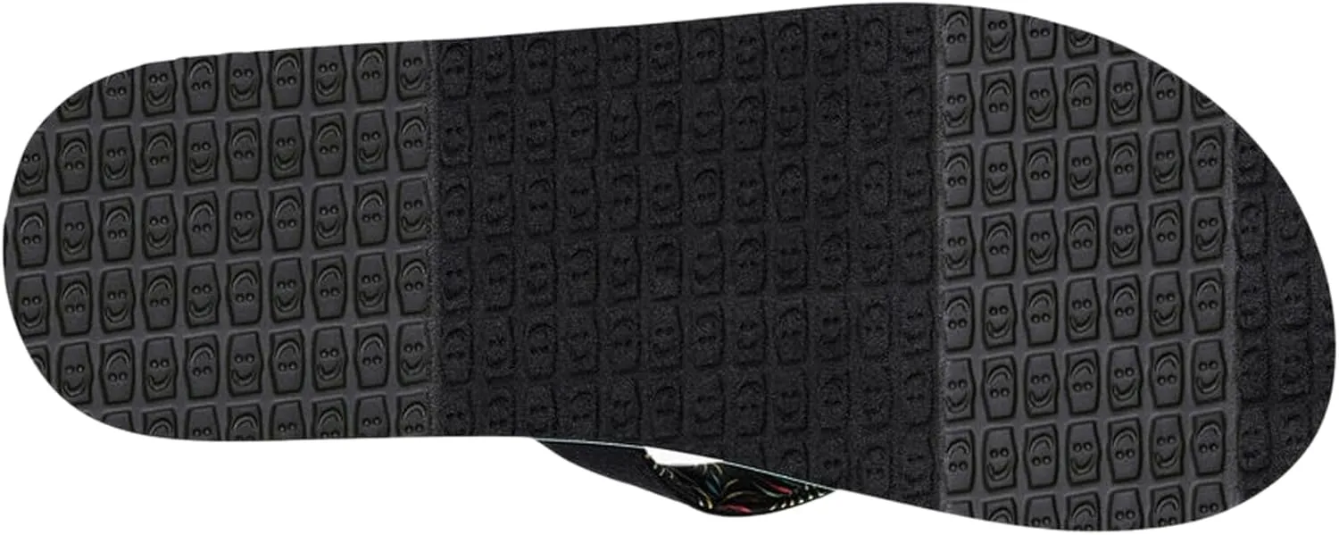 Sanuk Yoga Paradise II | Flip Flops for Women | Yoga Sandals For Women | Women's Beach Sandals | Memory Foam Footbed