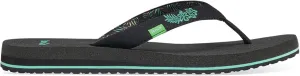 Sanuk Yoga Paradise II | Flip Flops for Women | Yoga Sandals For Women | Women's Beach Sandals | Memory Foam Footbed