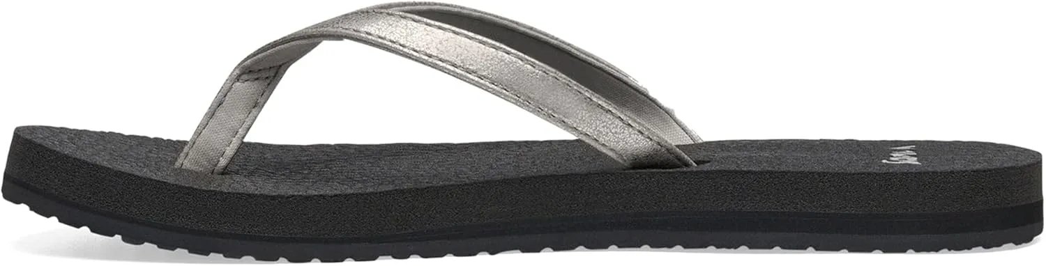 Sanuk Yoga Spree 4 | Flip Flops for Women | Yoga Sandals For Women | Women's Beach Sandals | Memory Foam Footbed