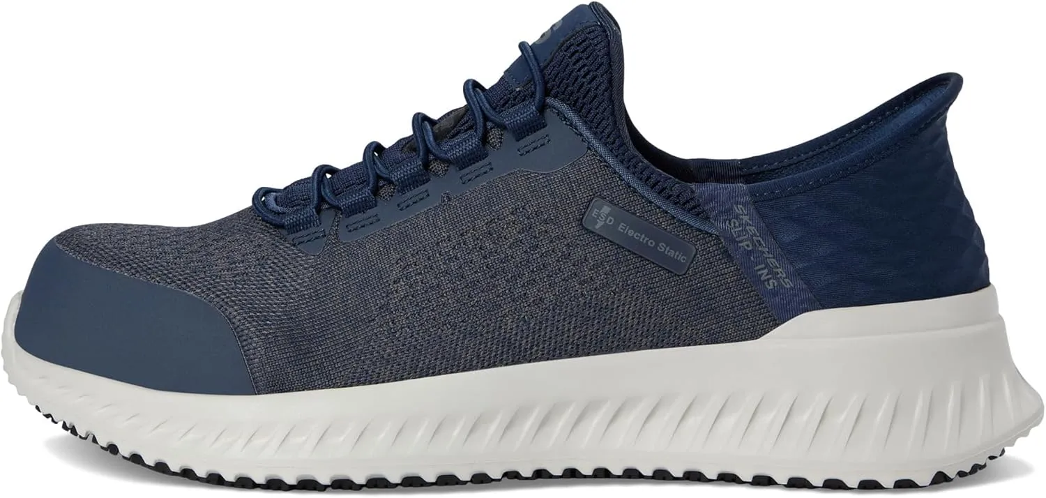 SKECHERS Men's Tilido ESD Comp Toe Sneaker