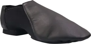 Slip On Leather Jazz Shoes Black