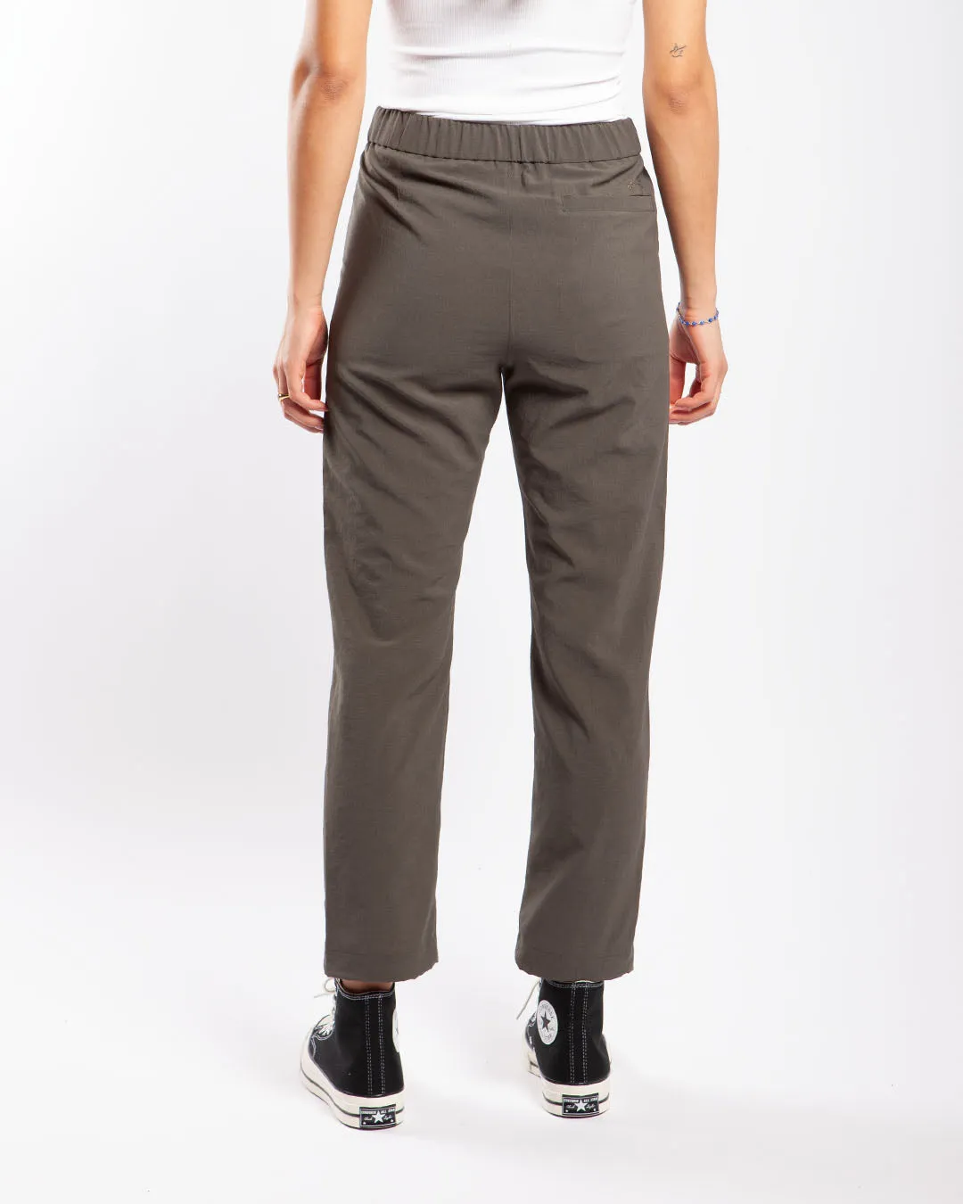 Snow Peak Pe Light Poplin Pants Dark Olive