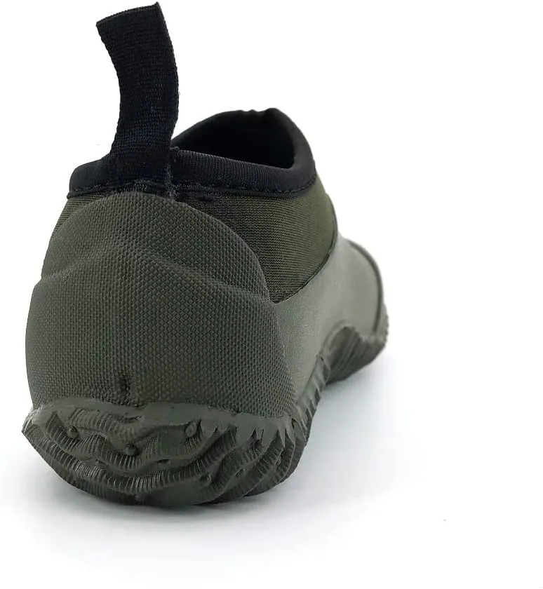 SYLPHID Men's Garden Shoes Women's Rain Shoe Waterproof Neoprene Camp Booties for Camping, Lawn Care, Gardening and Yard Work