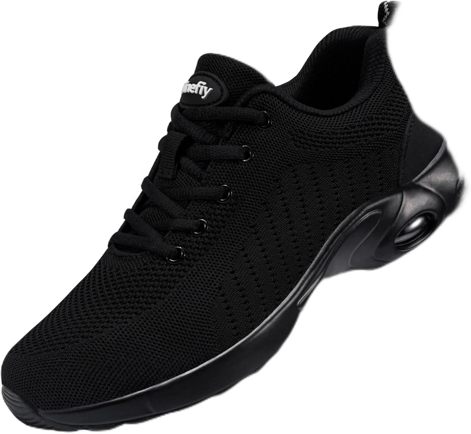Tinefiy Steel Toe Shoes Men Women Lightweight Air Cushion Safety Sneakers Slip Resistant Work Sneakers Safety Toe Tennis Shoes Indestructible Shoe