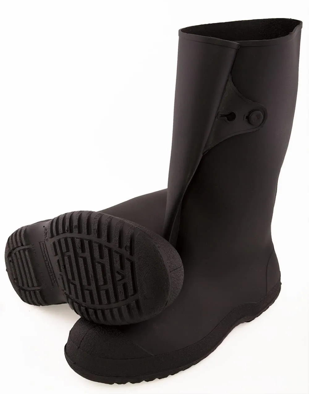 Tingley Workbrutes 35141 Waterproof PVC 14-Inch Height Overshoe, Extra-Large, Black