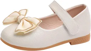 Toddler Girls Dress Shoes Ballerina Ballet Bow Flat Little/Big Kids Mary Jane Pary Wedding School Platform Shoes