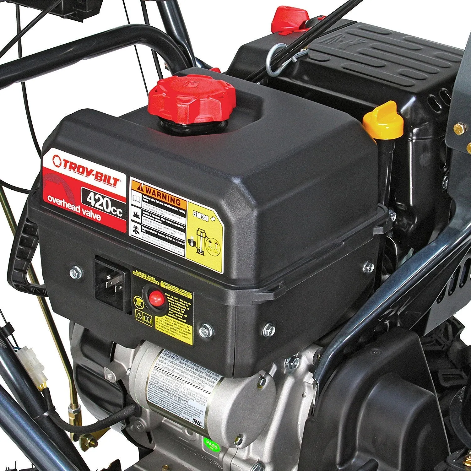 Troy-Bilt Arctic Storm 34XP 420cc Electric Start 34-Inch Two-Stage Gas Snow Thrower