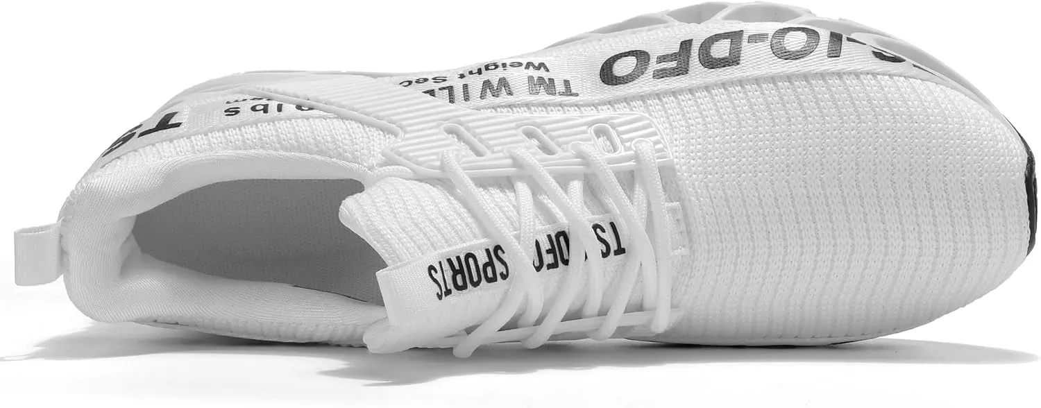 TSIODFO Running Shoess for Men Athletic Tennis Walking Shoes