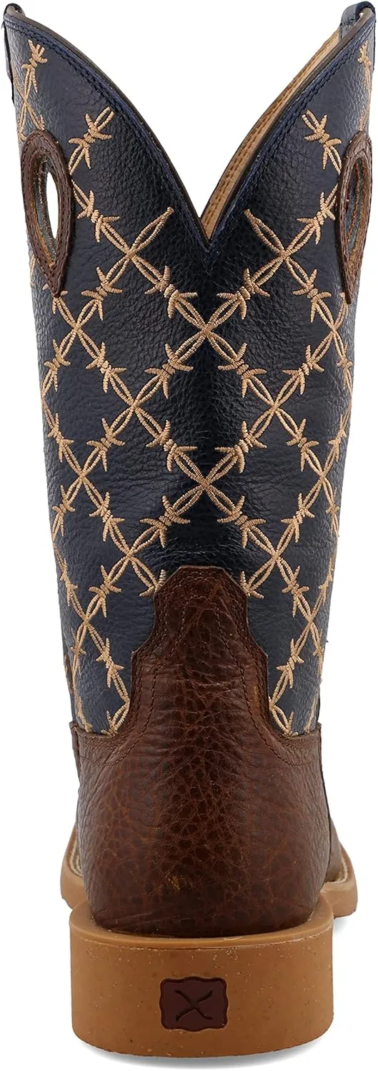 Twisted X Men's 11" Pull On Work Boot, Moc Toe Nano Toe with CellStretch