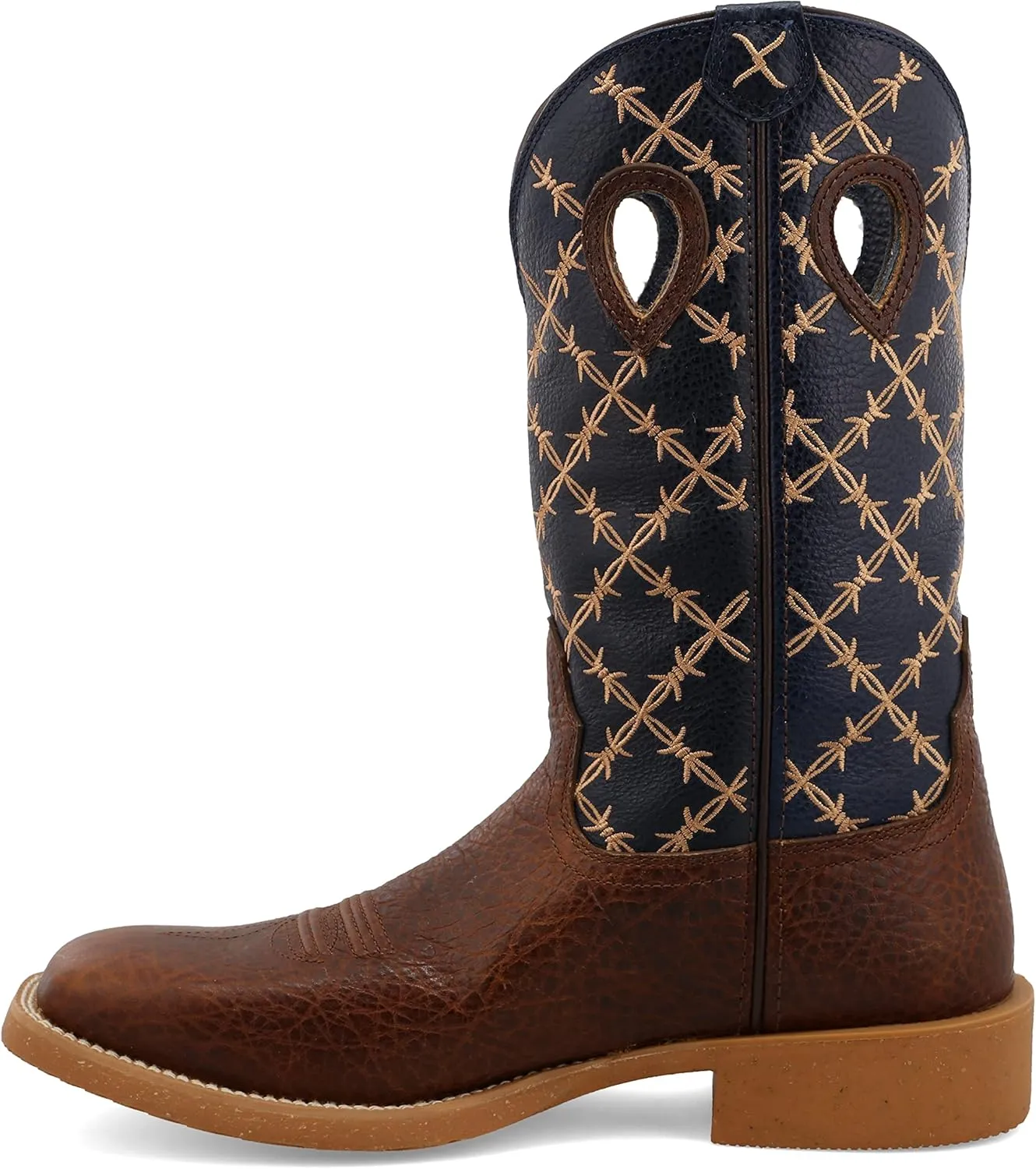 Twisted X Men's 11" Pull On Work Boot, Moc Toe Nano Toe with CellStretch