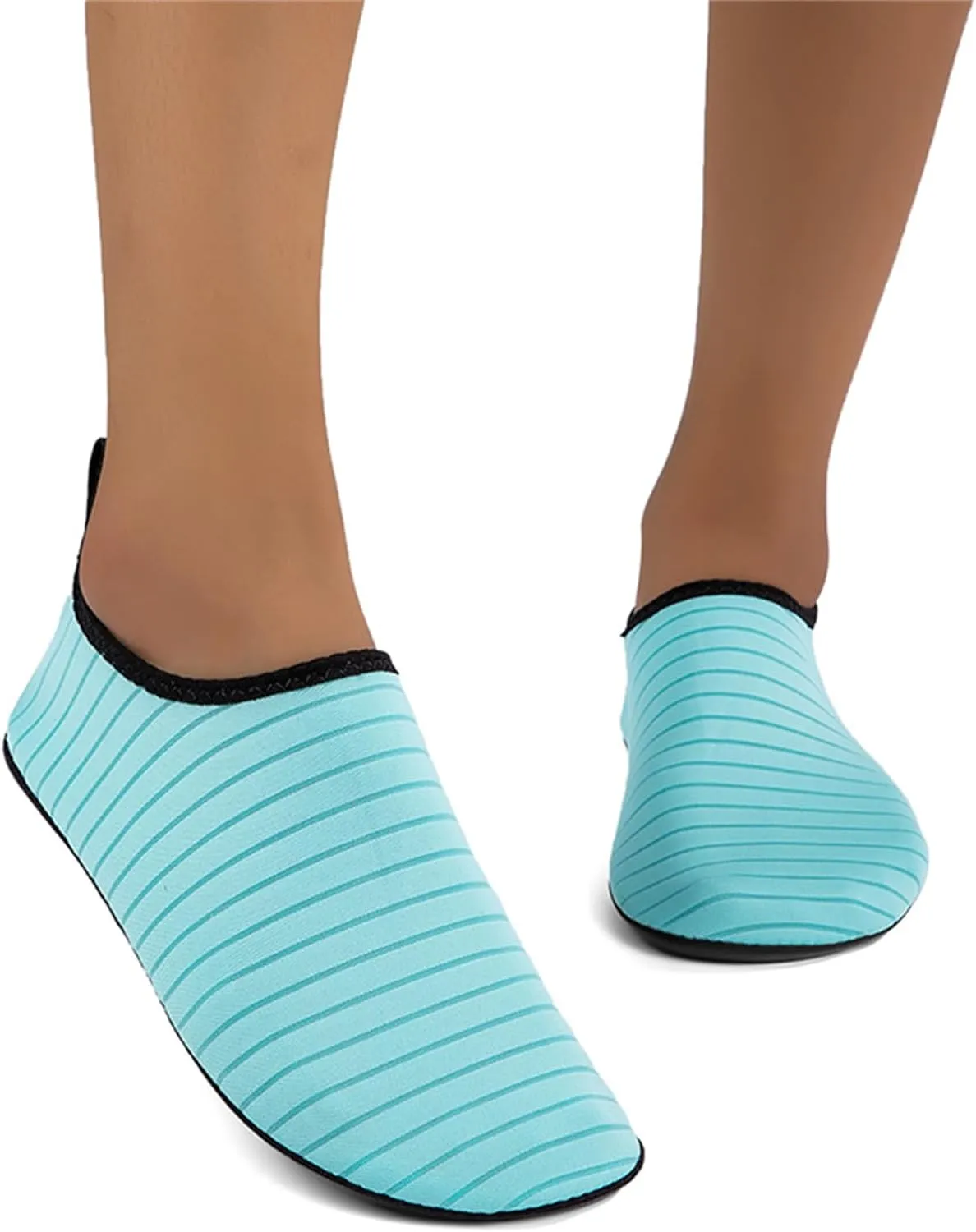 Water Shoes Barefoot Aqua Yoga Socks Quick-Dry Beach Swim Surf for Women Men Womens Mens Pool Walking Park Boating Sports Adult Non Slip River Lake surf Black Camping Slip-on Sport Exercise