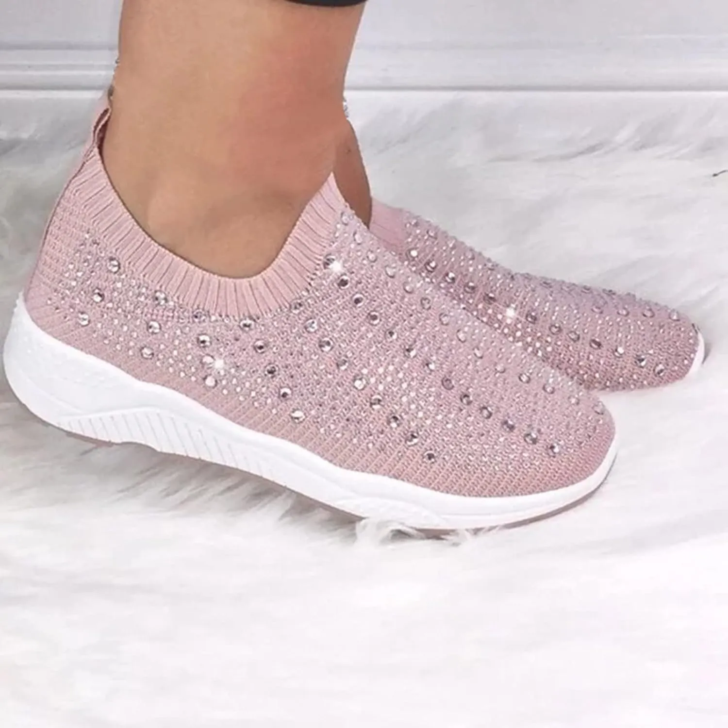 White Platform Sneakers for Women 2023 Non Slip Work Shoes Women Wide Women Slip On Shoes Mules Womens Sneakers 7.5 Wide Width Zapatos De Trabajo OrtopDicos para Alivio Del Dolor De Mujer