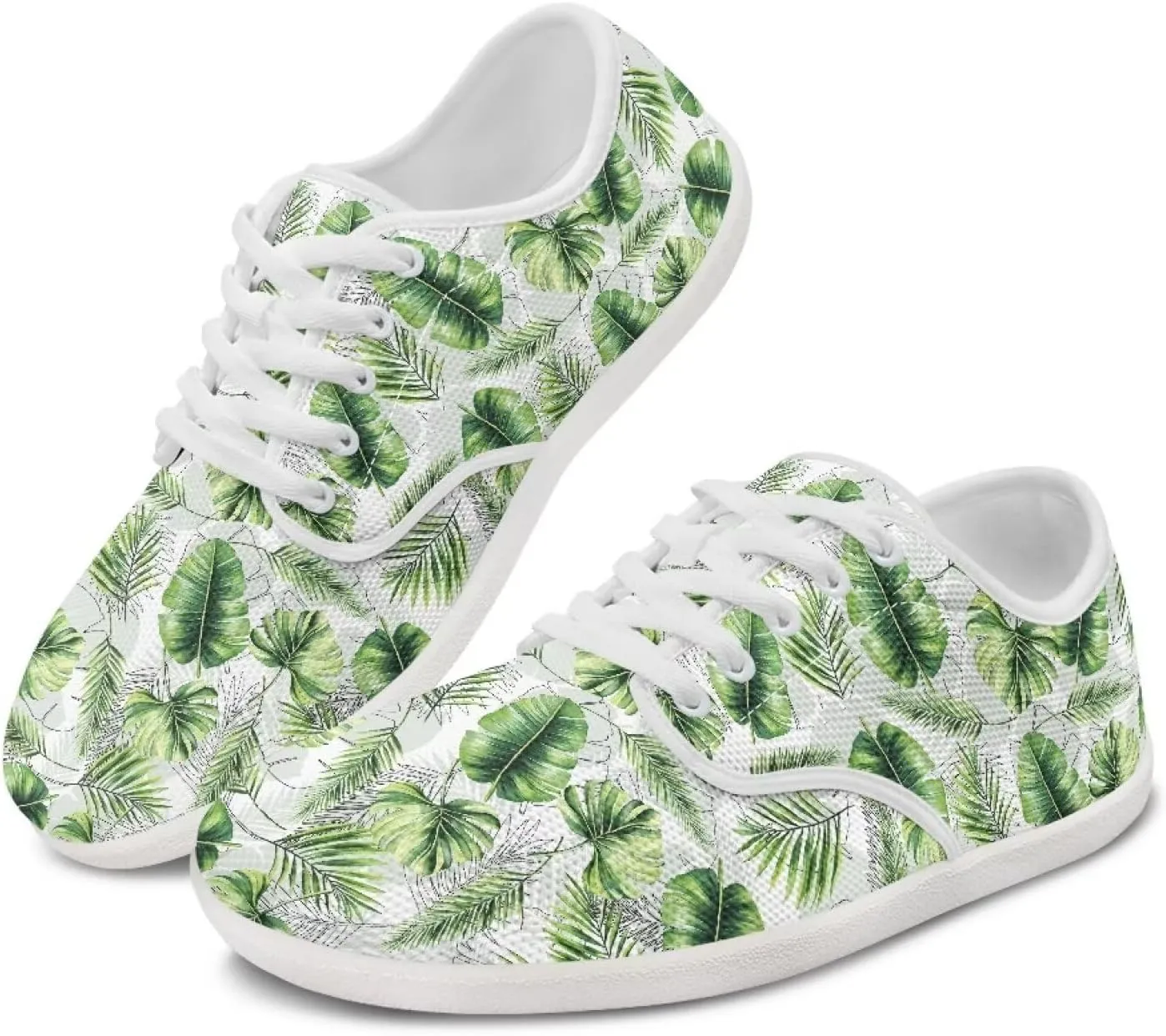 Women's Barefoot Shoes Breathable Comfort Wide Toe Walking Shoes Zero Drop Non Slip Sports Tennis Sneakers US 6-12.5