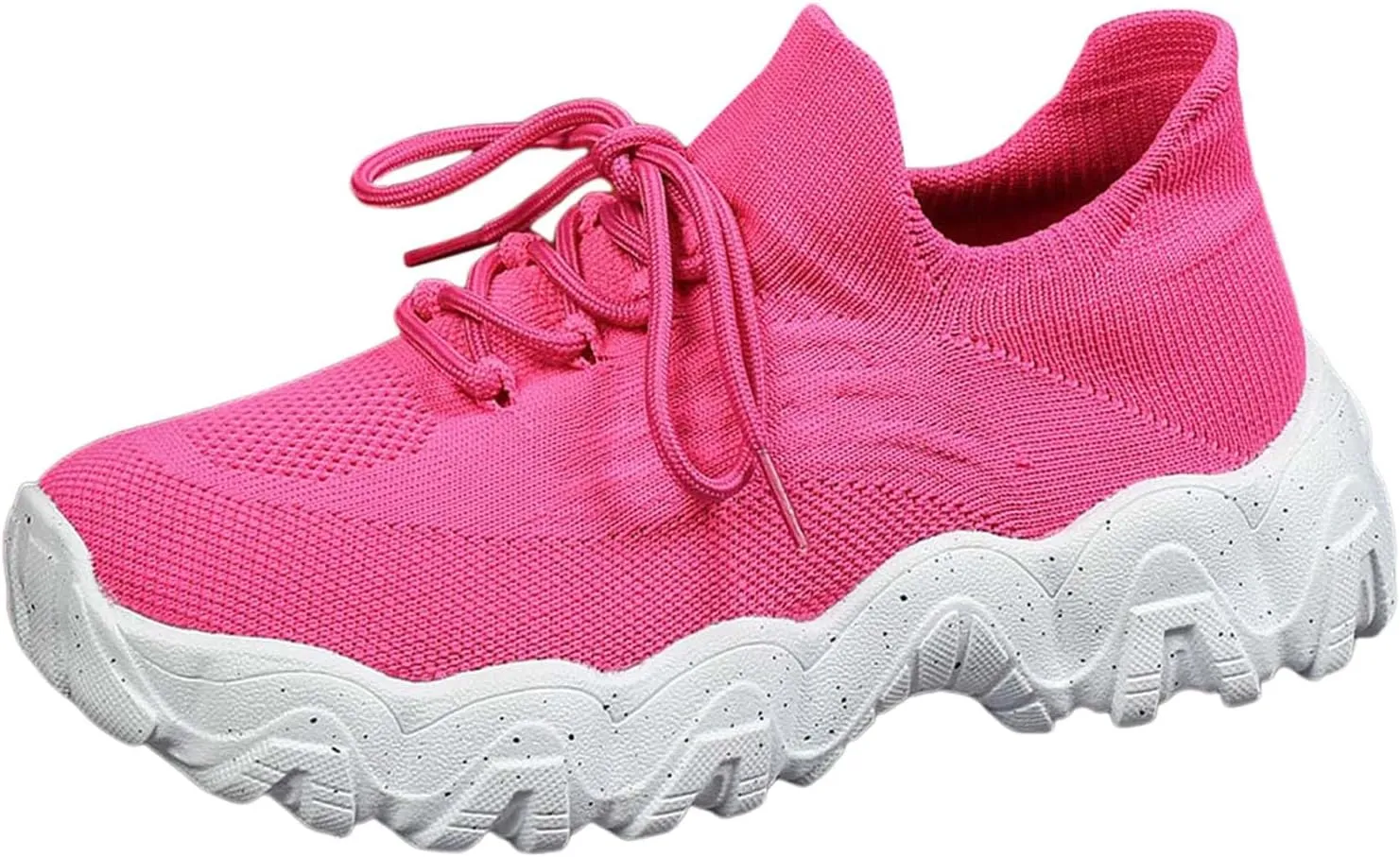 Women's Fashion Sneakers Slip On Walking Shoes Casual Comfortable Lightweight Breathable Mesh Sock Shoes Non Slip Athletic Workout Tennis Running Sneakers (9)
