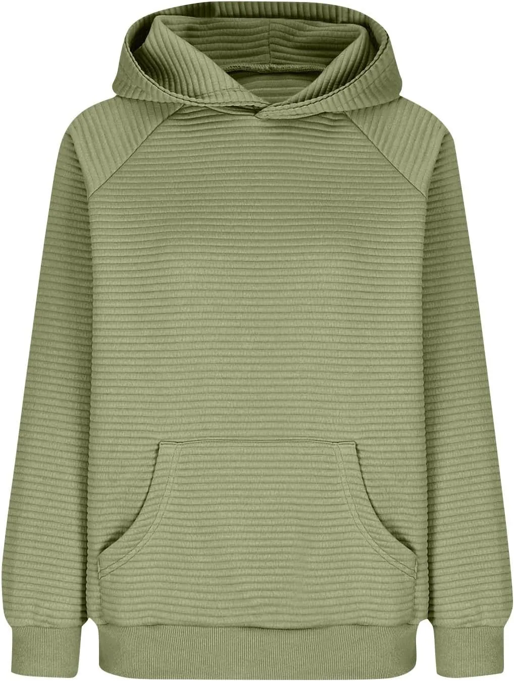 Womens Hoodies Loose Fleece Long Sleeve Hooded Sweatshirts Casual Comfy Crew Neck Pullover Top with Pockets