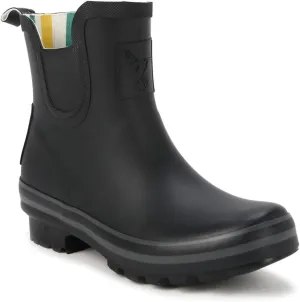 Women's Rain Boot Ankle Boots Meadow Wellies Garden Boot UK Brand