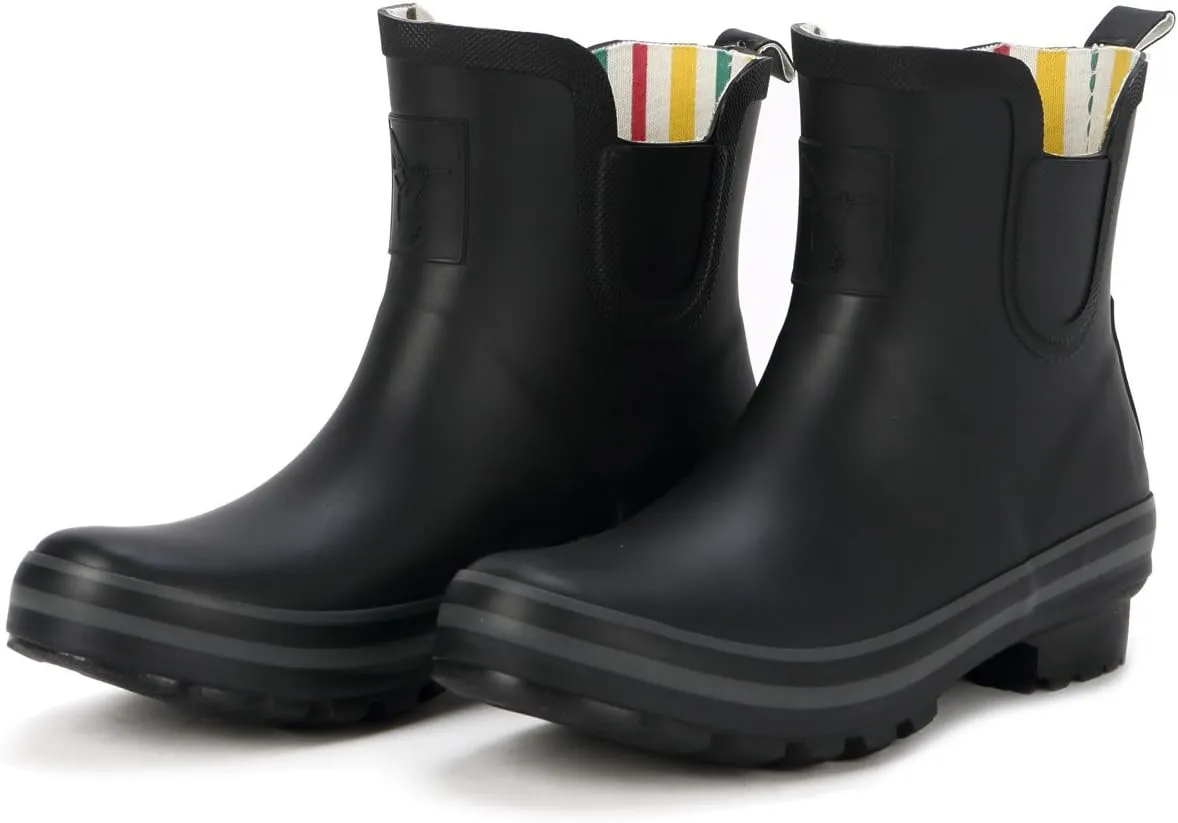 Women's Rain Boot Ankle Boots Meadow Wellies Garden Boot UK Brand