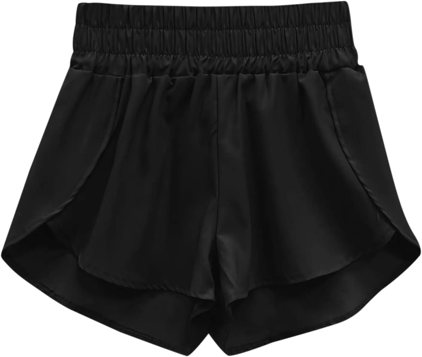 Women's Running Athletic Shorts High Waisted Dry Fit Shorts Lined Workout Shorts Active Gym Pockets