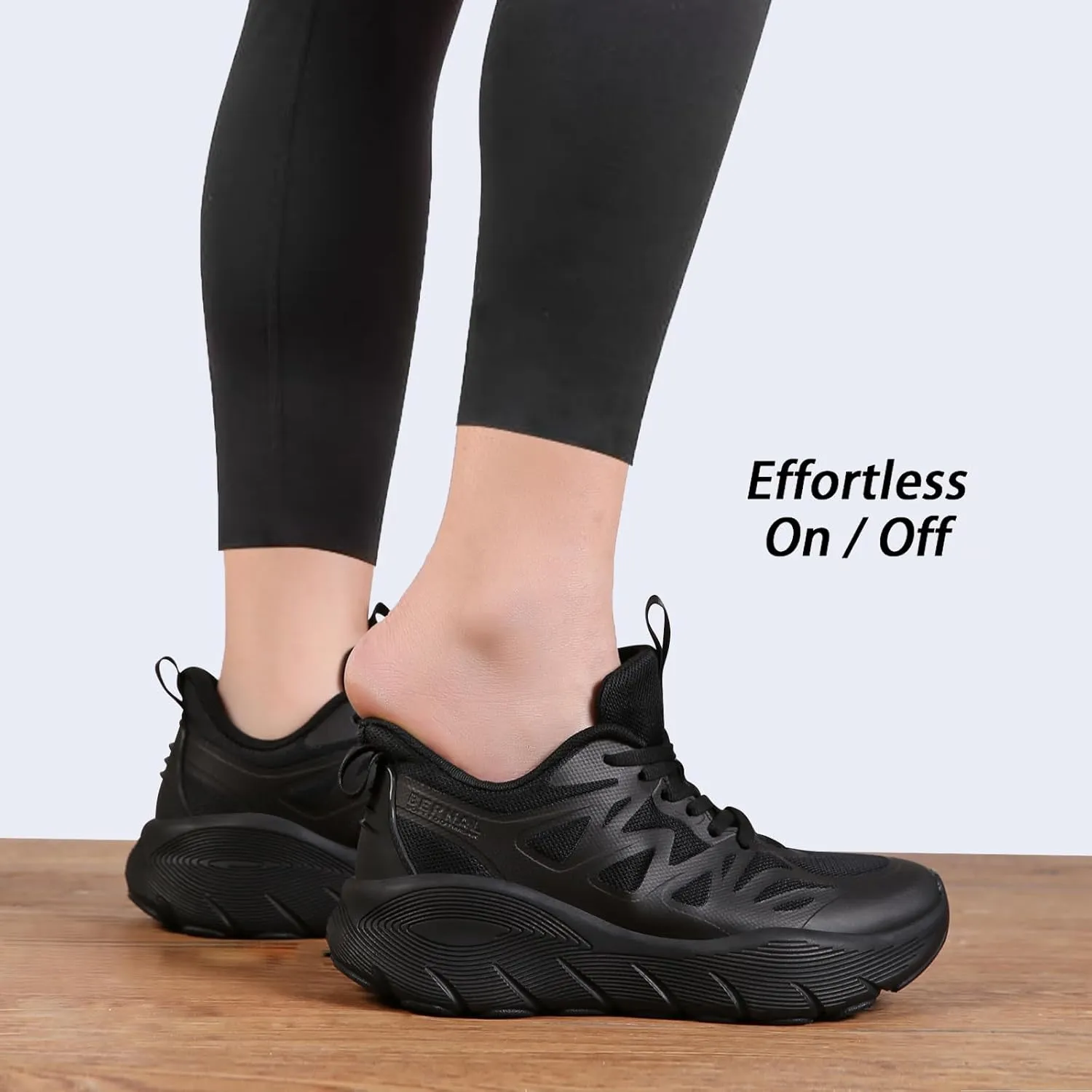 Women's Walking Shoes Cushion Running Tennis Shoes Non-Slip Comfortable Breathable Workout Gym Sports Athletic Sneakers