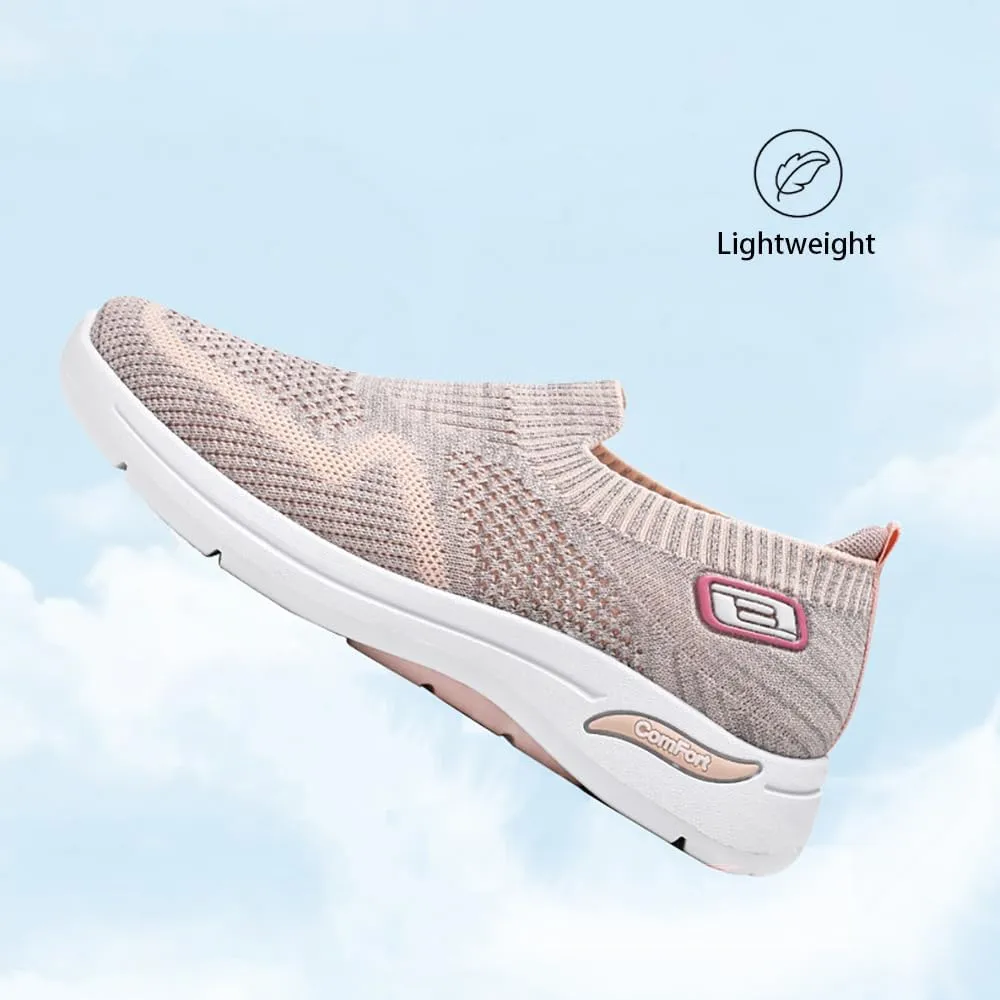 Women's Walking Tennis Shoes Lightweight Comfort Workout Casual Non Slip Fashion Sneakers with Arch Support Memory Foam