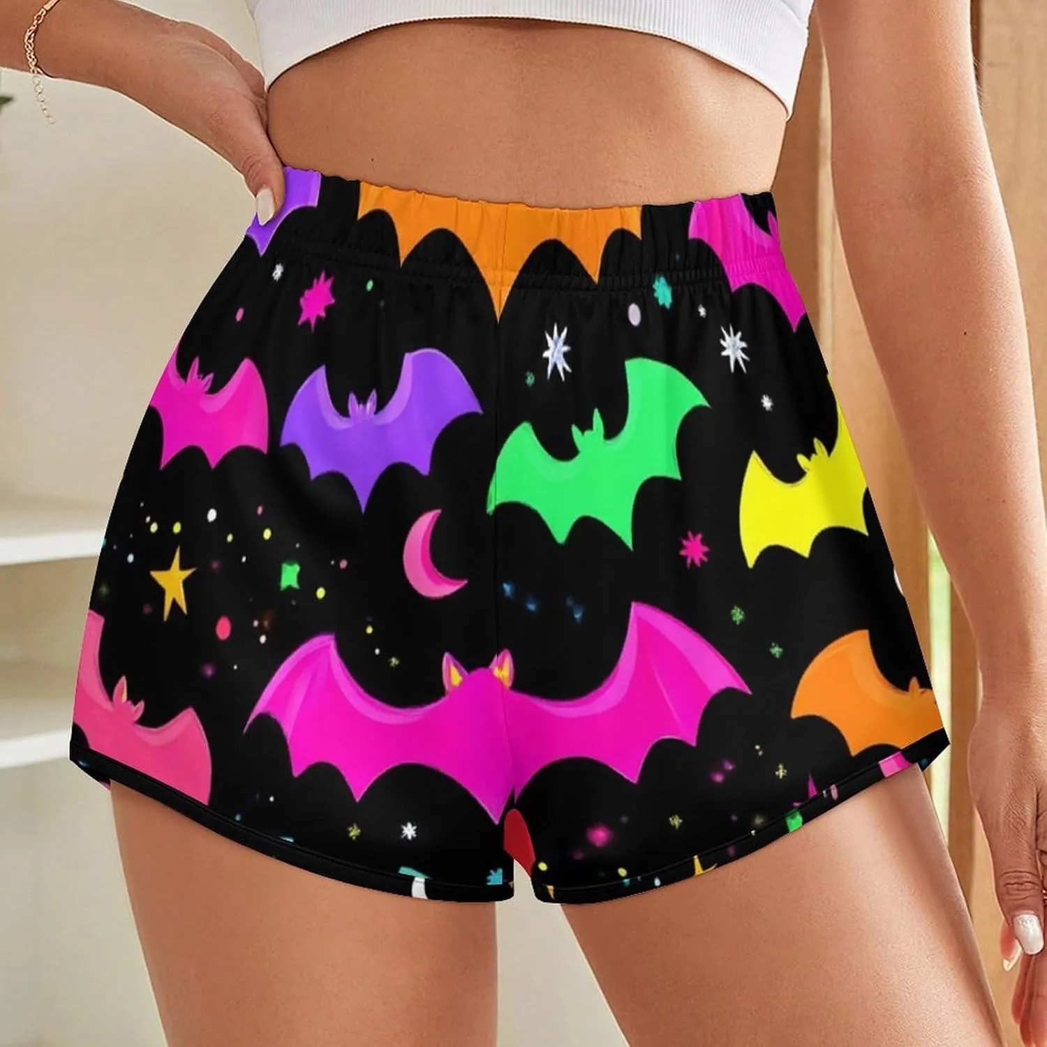 Women's Workout Shorts Athletic Running High Waisted Gym Shorts