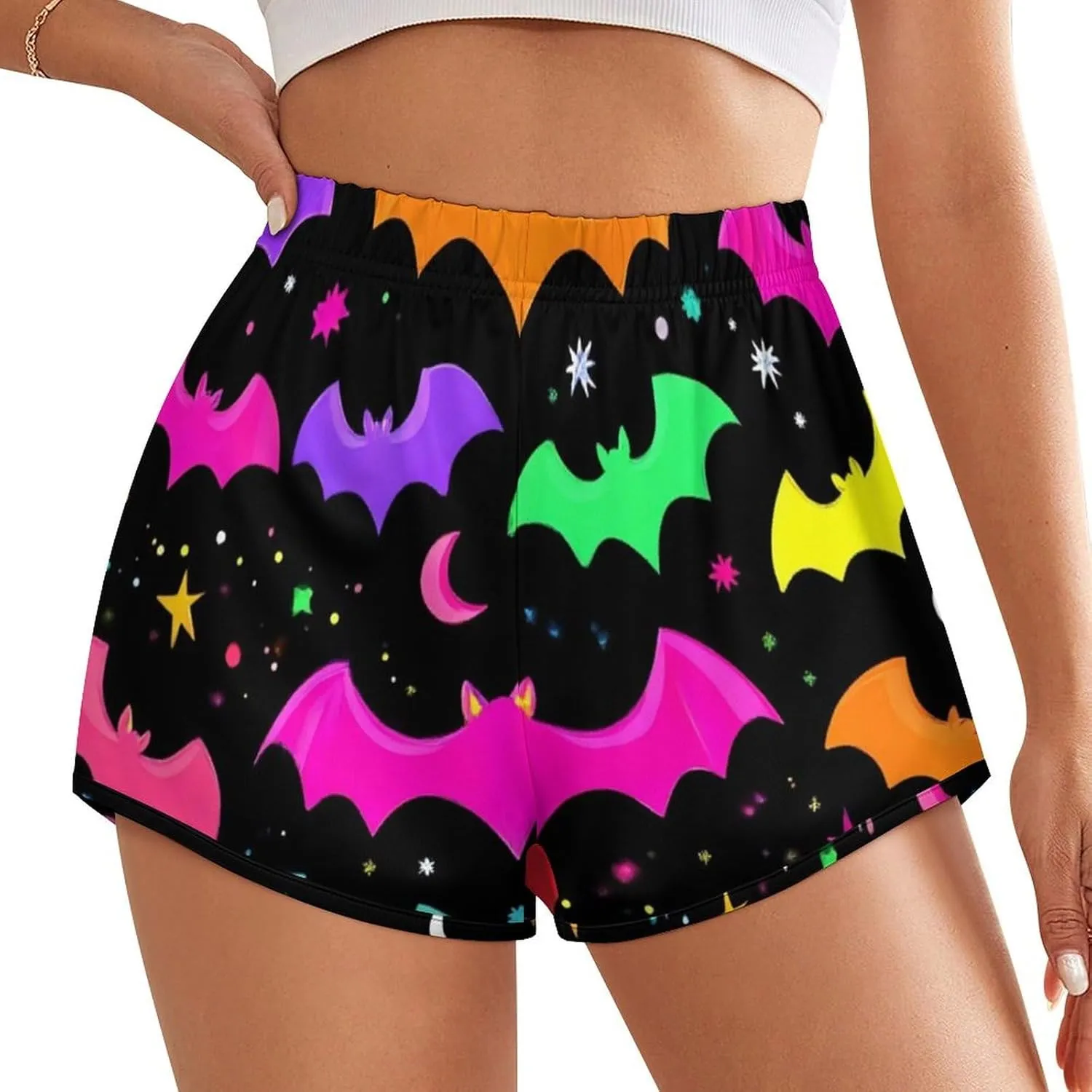 Women's Workout Shorts Athletic Running High Waisted Gym Shorts