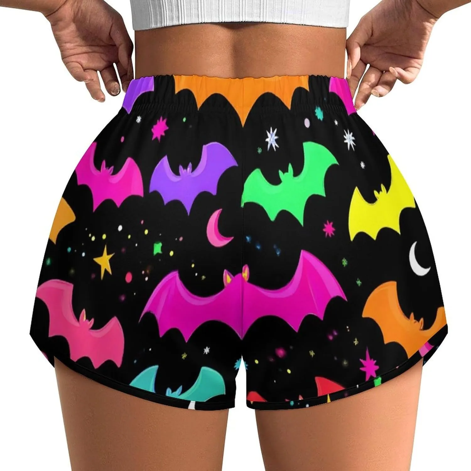 Women's Workout Shorts Athletic Running High Waisted Gym Shorts
