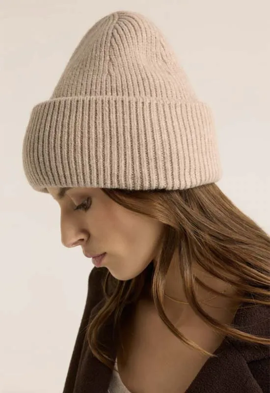 Z Supply - Snow Cap Beanie Heather Taupe